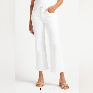 EDWIN Marli White Wide Leg Ankle‎ Jeans size 30 (10)